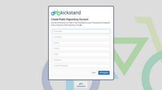 
                            5. Create Public Repository Account | Kickstand