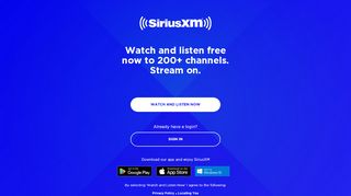 
                            4. create - SiriusXM Streaming: Music, Sports, News, & Talk Radio