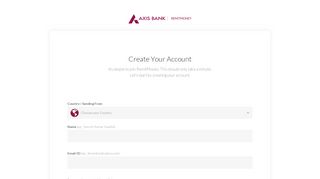 
                            2. Create Your Account - Remit Money