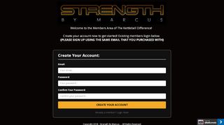 
                            4. Create Your Account - the Kettlebell Difference