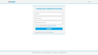 
                            3. Create your Ambicam Account - AmbiCam - Home …