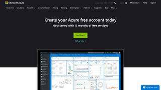 
                            2. Create your Azure free account today | Microsoft Azure