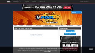 
                            5. Create Your Own Miniclip 8 Ball Pool Team & Compete Online - 8 Ball ...