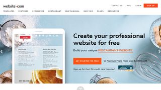 
                            2. Create Your Website for Free | Free Site Builder | Website.com