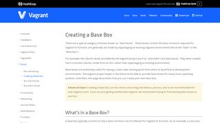 
                            4. Creating a Base Box - Vagrant by HashiCorp