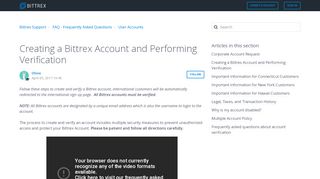 
                            5. Creating a Bittrex Account and Performing …