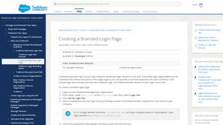 
                            4. Creating a Branded Login Page - Salesforce Help