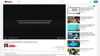 
                            10. Creating a client dashboard in Wix using Wix Code - YouTube