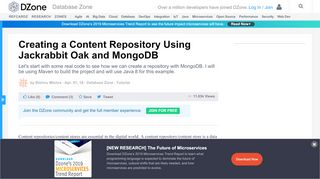 
                            6. Creating a Content Repository Using Jackrabbit Oak and ...
