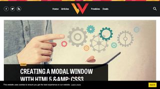 
                            3. Creating a modal window with HTML5 & CSS3 | Webdesigner Depot