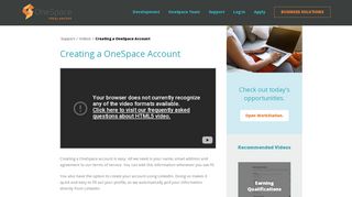 
                            4. Creating a OneSpace Account | OneSpace for Freelancers