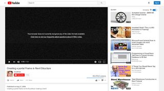 
                            4. Creating a portal Frame in Revit Structure - YouTube