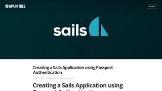 
                            8. Creating a Sails Application using Passport Authentication