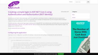 
                            11. Creating a simple login in ASP.NET Core 2 using ...