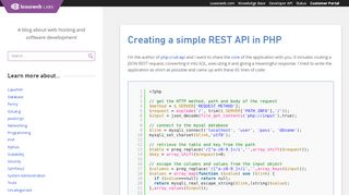 
                            3. Creating a simple REST API in PHP - Leaseweb labs