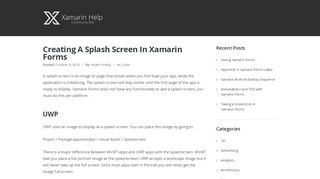 
                            5. Creating A Splash Screen In Xamarin Forms - Xamarin Help