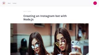 
                            4. Creating an Instagram bot with Node.js | MCieslar