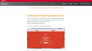 
                            8. Creating and configuring a Xively account - Internet …