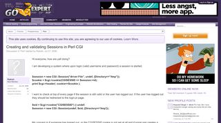 
                            4. Creating and validating Sessions in Perl CGI | Go4Expert