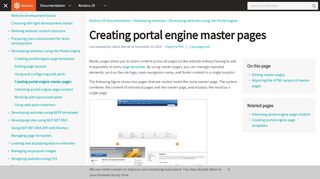 
                            4. Creating portal engine master pages | Kentico 10 Documentation