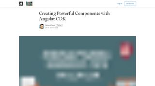 
                            4. Creating Powerful Components with Angular CDK - Netanel Basal