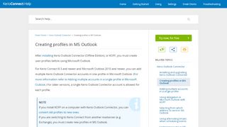 
                            2. Creating profiles in MS Outlook - GFI Software