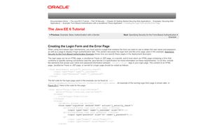 
                            8. Creating the Login Form and the Error Page (The Java EE 6 ...