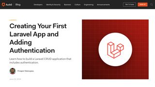 
                            8. Creating your first Laravel app and adding authentication