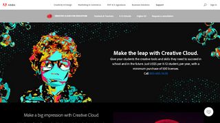 
                            4. Creative Cloud for education | K–12 schools - Adobe