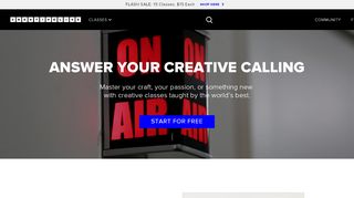 
                            11. CreativeLive: Free Live Online Classes