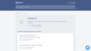 
                            5. Creatives Starter Kit | Squadhelp Help Center