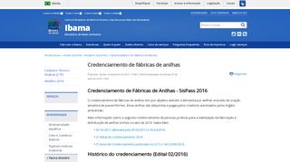 
                            8. Credenciamento de fábricas de anilhas - IBAMA