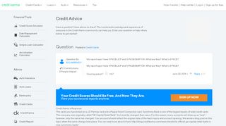 
                            8. Credit Advice - Credit Karma