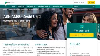 
                            1. Credit Card - Apply for a Credit Card - ABN AMRO