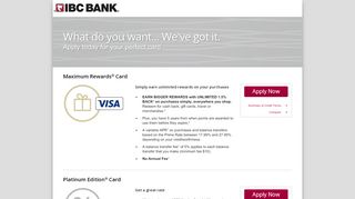 
                            9. Credit Card - First Bankcard