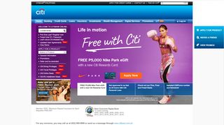 
                            2. Credit Card | Loans | Deposits | Online ... - Citibank Philippines