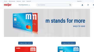 
                            6. Credit Card - meijer.com