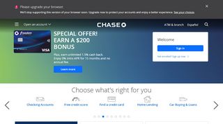 
                            10. Credit Card, Mortgage, Banking, Auto | Chase Online ...