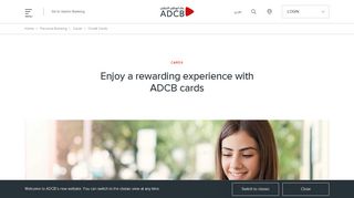 
                            9. Credit Cards - adcb.com