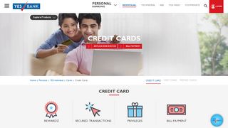 
                            6. Credit Cards - Apply for Credit Cards Online in ... - YES BANK
