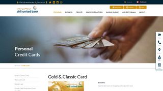 
                            4. Credit Cards – AUB