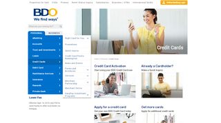 
                            2. Credit Cards | BDO Unibank, Inc.