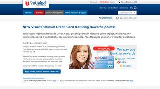 
                            7. Credit Cards :: First United Bank