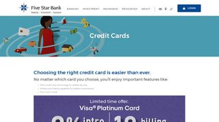 
                            10. Credit Cards › Five Star Bank