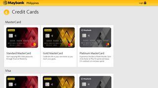 
                            7. Credit Cards | Maybank Philippines