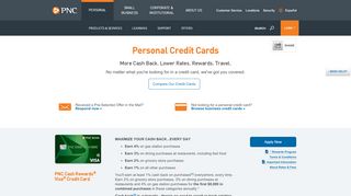 
                            2. Credit Cards | PNC