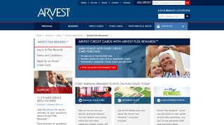 
                            4. Credit Cards Rewards | Arvest Rewards Credit Cards