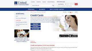 
                            2. Credit Cards | Rewards Cards | United Community Bank