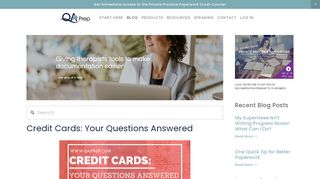 
                            8. Credit Cards: Your Questions Answered — QA Prep