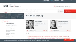 
                            1. Credit Monitoring - Data Breach & Identity Theft - kroll.com